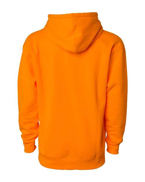 Independent Trading Co. Heavyweight Hooded Sweatshirt IND4000 Saddle Custom Embroidered Business Logo