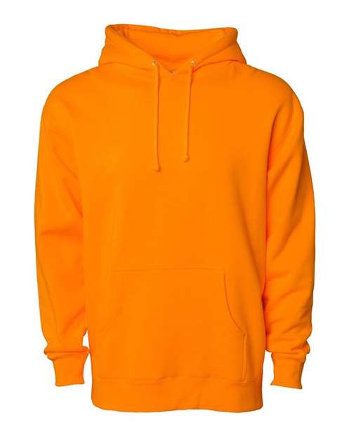 Independent Trading Co. Heavyweight Hooded Sweatshirt IND4000 Saddle Custom Embroidered Business Logo