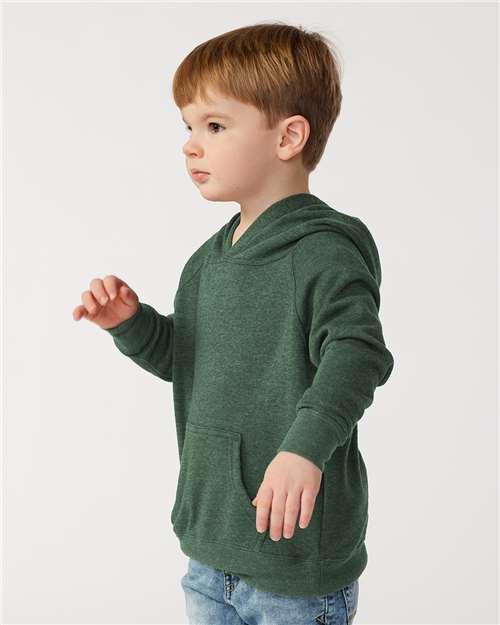 Independent Trading Co. Toddler Special Blend Hooded Raglan Sweatshirt PRM10TSB Custom Embroidered Business Logo