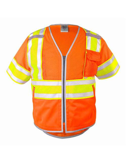 Kishigo Unisex Premium Brilliant Series Ultimate Reflective Class 3 Vest 8274