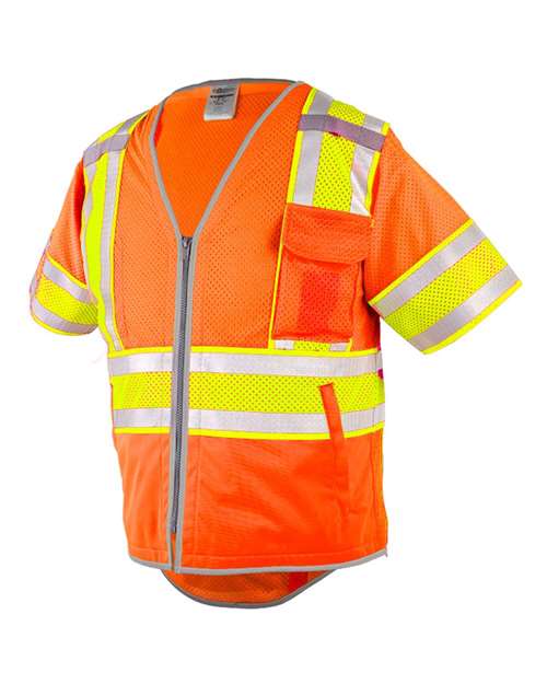 Kishigo Unisex Premium Brilliant Series Ultimate Reflective Class 3 Vest 8274