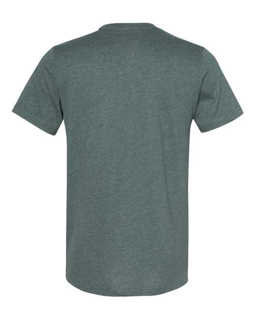BELLA + CANVAS Sueded Tee 3301 Custom Embroidered Business Logo