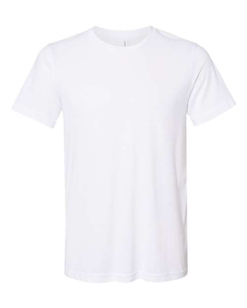 BELLA + CANVAS Sueded Tee 3301 Custom Embroidered Business Logo