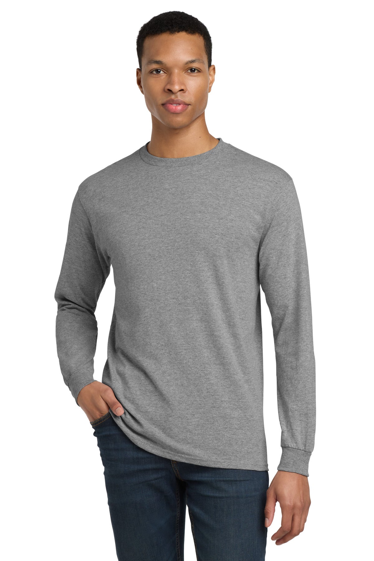 Gildan   - DryBlend   50 Cotton/50 Poly Long Sleeve T-Shirt. 8400