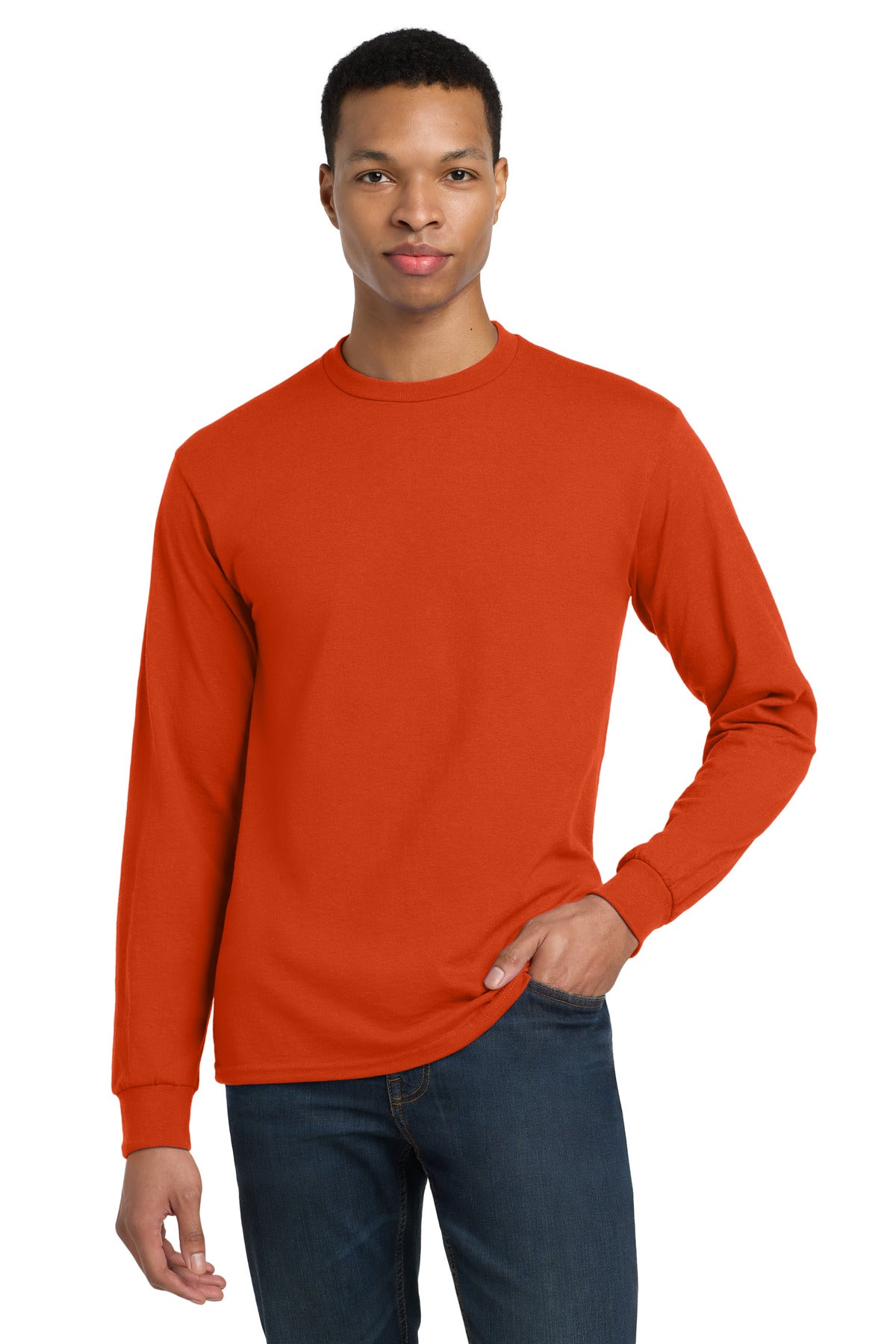 Gildan   - DryBlend   50 Cotton/50 Poly Long Sleeve T-Shirt. 8400