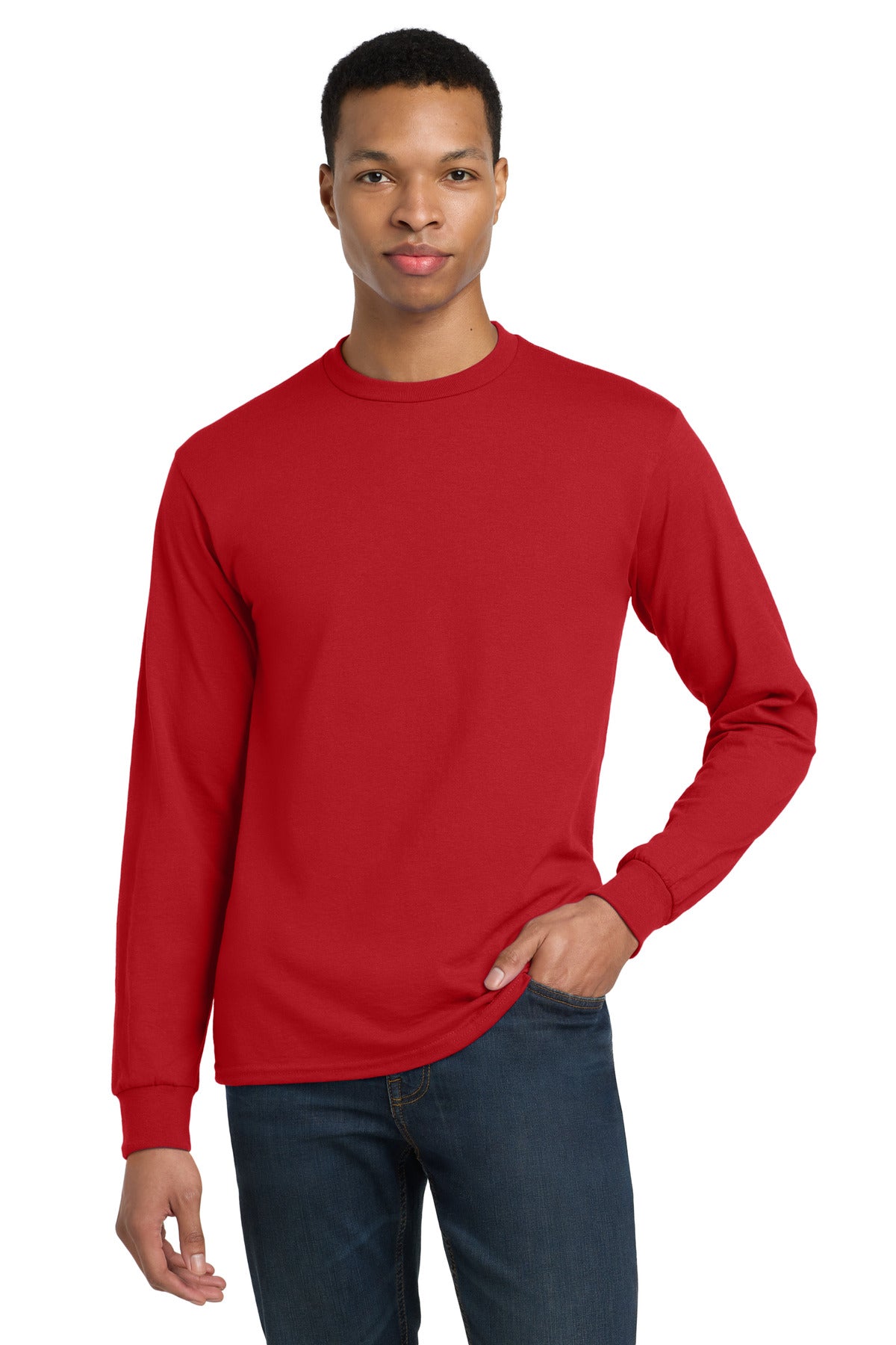Gildan   - DryBlend   50 Cotton/50 Poly Long Sleeve T-Shirt. 8400