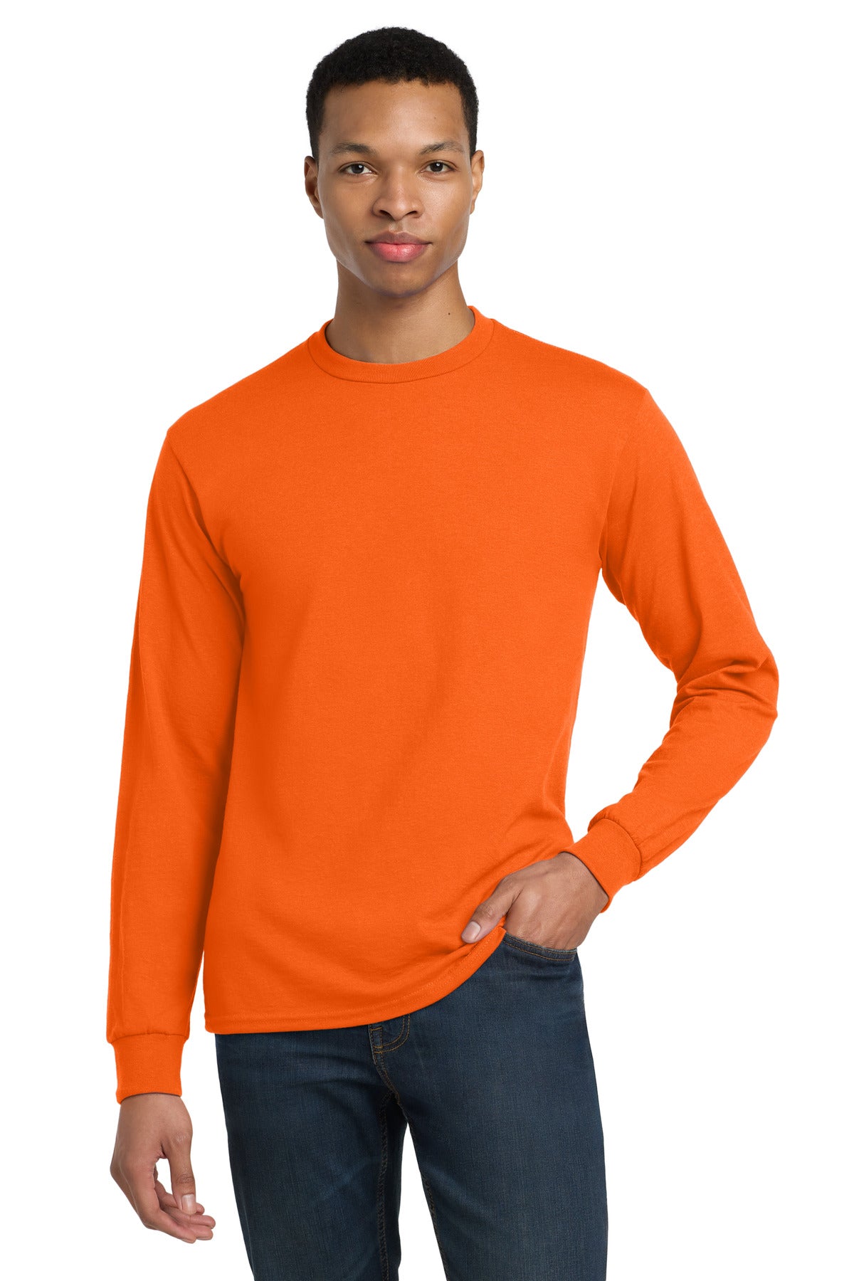 Gildan   - DryBlend   50 Cotton/50 Poly Long Sleeve T-Shirt. 8400