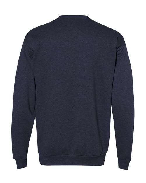 Hanes Ecosmart® Crewneck Sweatshirt P160 Heather Navy