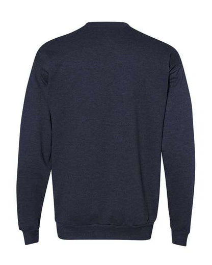 Hanes Ecosmart® Crewneck Sweatshirt P160 Heather Navy