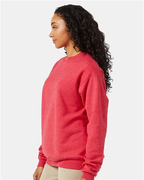 Hanes Ecosmart® Crewneck Sweatshirt P160 Heather Red