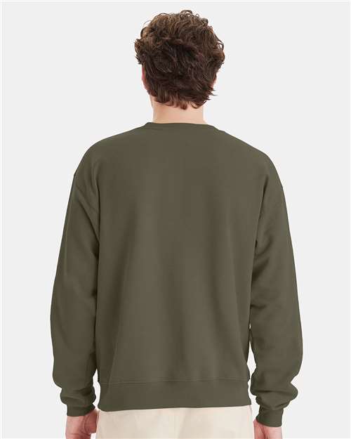 Hanes Ecosmart® Crewneck Sweatshirt P160 Fatigue Green