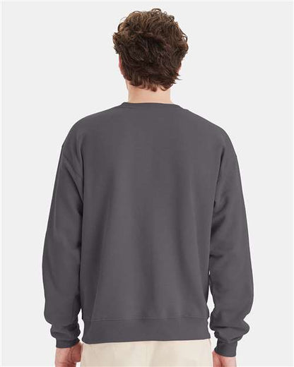 Hanes Ecosmart® Crewneck Sweatshirt P160 Smoke Grey