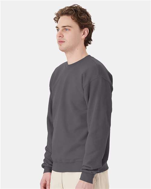 Hanes Ecosmart® Crewneck Sweatshirt P160 Smoke Grey