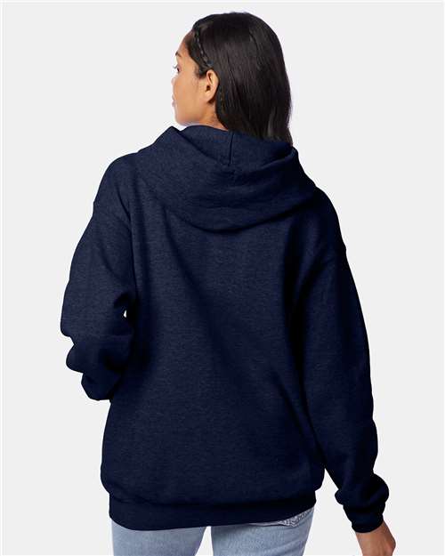 Hanes Ecosmart® Hooded Sweatshirt P170 Heather Navy