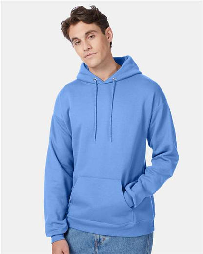 Custom Embroidered  Hanes Ecosmart® Hooded Sweatshirt P170 Carolina Blue
