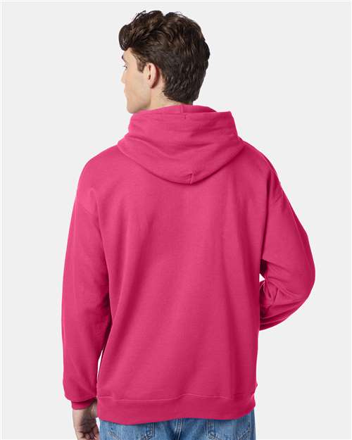 Hanes Ecosmart® Hooded Sweatshirt P170 Wow Pink