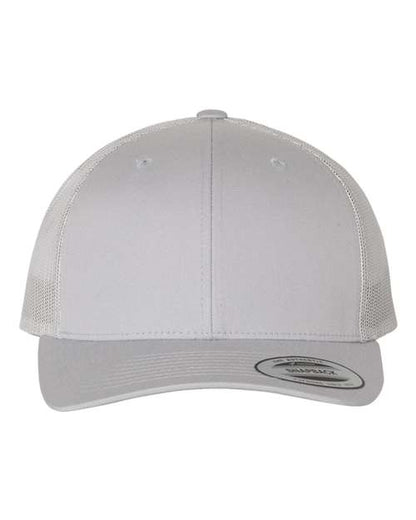 YP Classics Retro Trucker Cap 6606 Custom Embroidered Business Logo