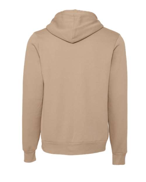 BELLA + CANVAS Sponge Fleece Hoodie 3719 Strobe Custom Embroidered Business Logo