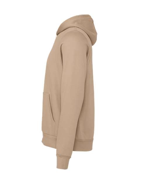 BELLA + CANVAS Sponge Fleece Hoodie 3719 Tan Custom Embroidered Business Logo