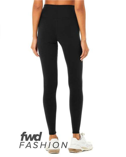 BELLA + CANVAS FWD Fashion Women's High Waist Fitness Leggings 0813
