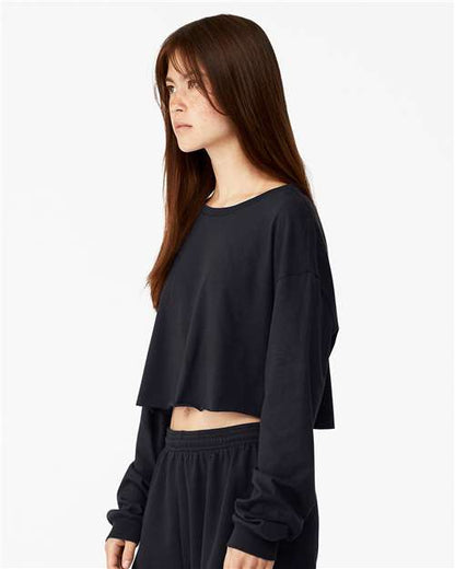 BELLA + CANVAS FWD Fashion Women's Crop Long Sleeve Tee 6501