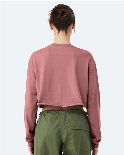BELLA + CANVAS FWD Fashion Women's Crop Long Sleeve Tee 6501