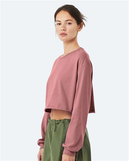 BELLA + CANVAS FWD Fashion Women's Crop Long Sleeve Tee 6501