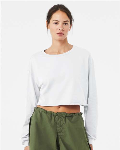 BELLA + CANVAS Women's FWD Fashion Crop Long Sleeve Tee 8526