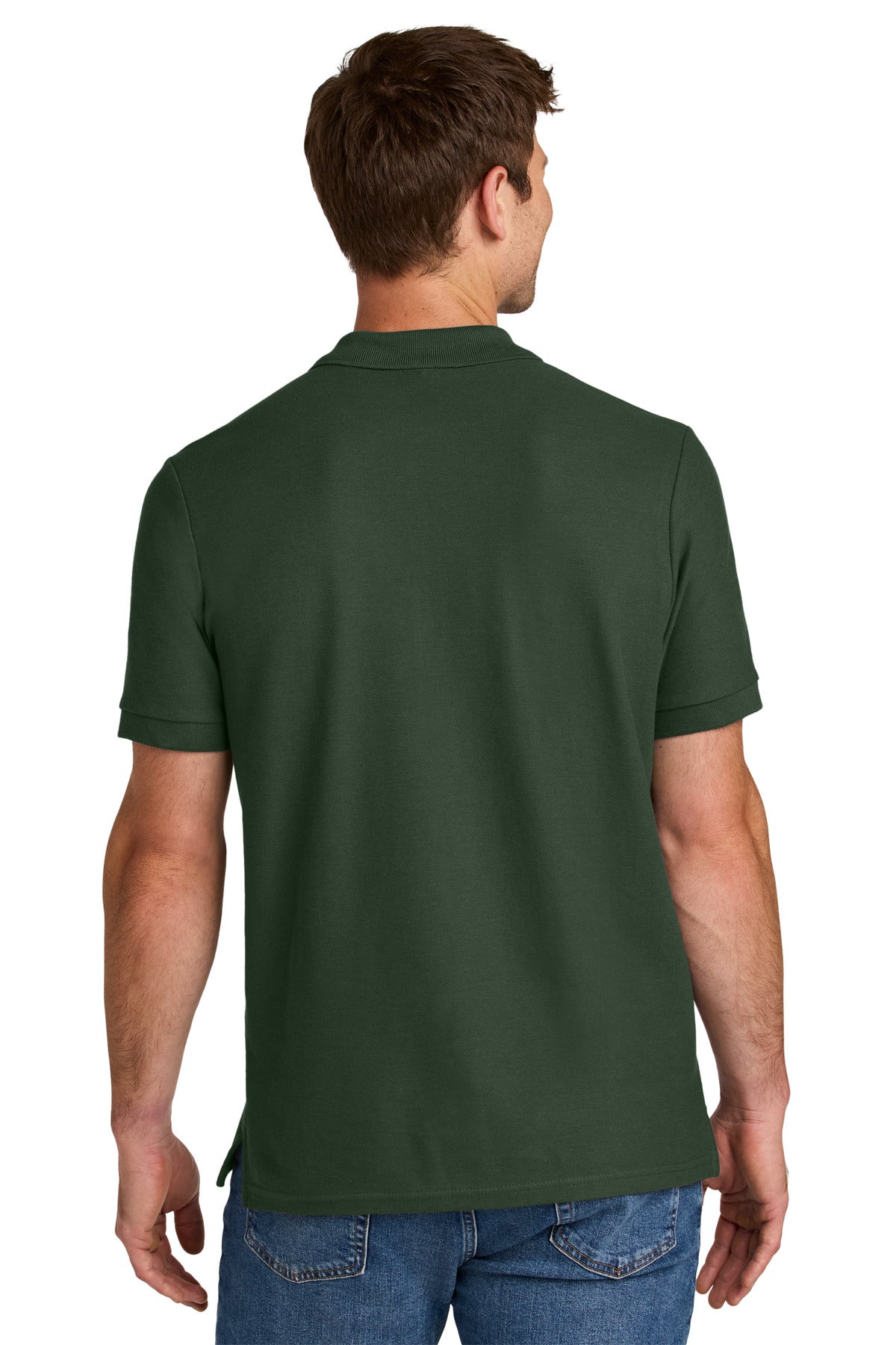 Custom Embroidered Gildan Polos/Knits in Forest Green