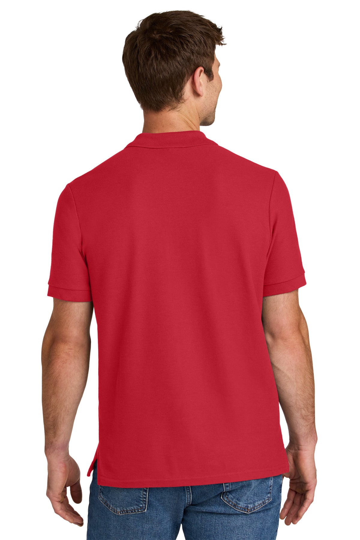 Custom Embroidered Gildan Polos/Knits in Red