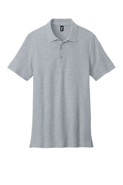 Custom Embroidered Gildan Polos/Knits in Ring Spun Sport Grey