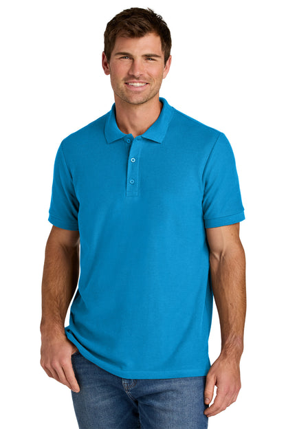 Custom Embroidered Gildan Polos/Knits in Sapphire