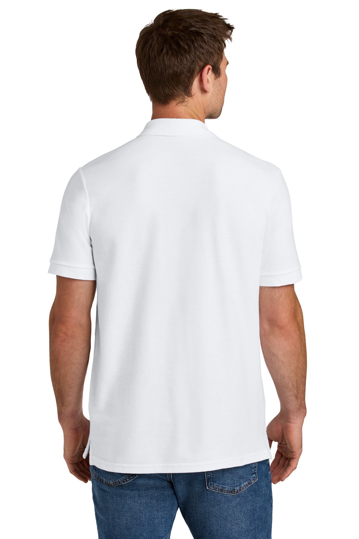Custom Embroidered Gildan Polos/Knits in White
