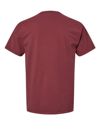 ComfortWash by Hanes Garment-Dyed Pocket T-Shirt GDH150 Cayenne