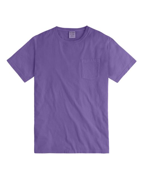 ComfortWash by Hanes Garment-Dyed Pocket T-Shirt GDH150 Lavender