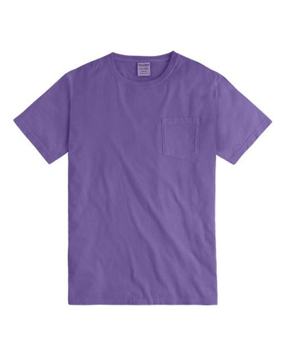 ComfortWash by Hanes Garment-Dyed Pocket T-Shirt GDH150 Lavender