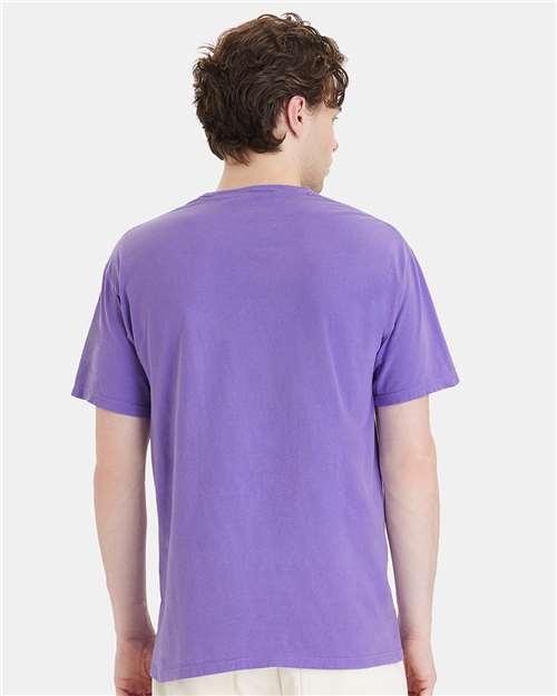 ComfortWash by Hanes Garment-Dyed Pocket T-Shirt GDH150 Lavender