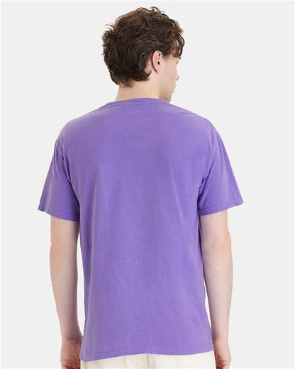 ComfortWash by Hanes Garment-Dyed Pocket T-Shirt GDH150 Lavender