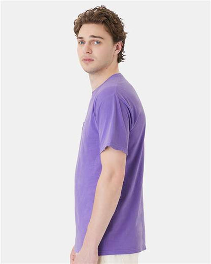 ComfortWash by Hanes Garment-Dyed Pocket T-Shirt GDH150 Lavender