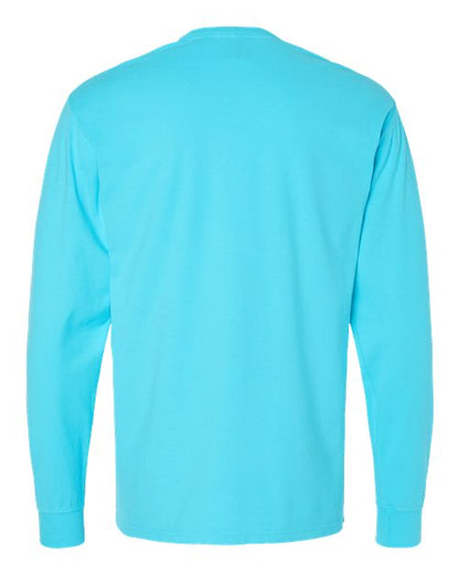 ComfortWash by Hanes Garment-Dyed Long Sleeve T-Shirt GDH200 Freshwater