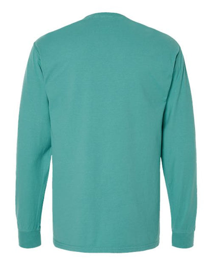 ComfortWash by Hanes Garment-Dyed Long Sleeve T-Shirt GDH200 Spanish Moss