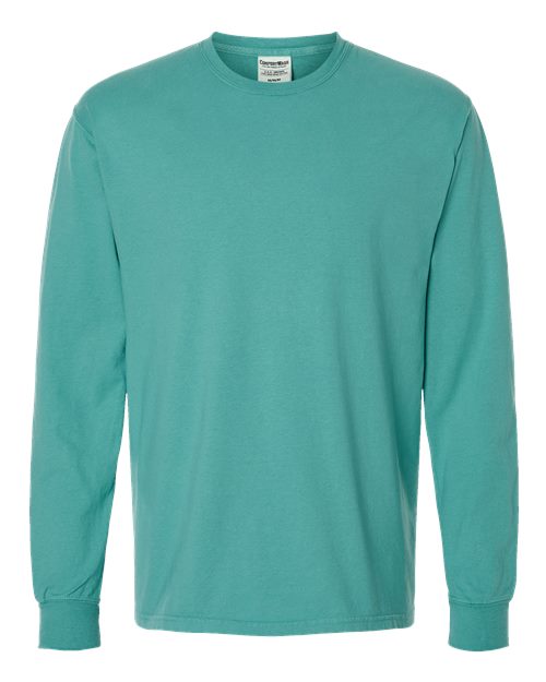 ComfortWash by Hanes Garment-Dyed Long Sleeve T-Shirt GDH200 Spanish Moss