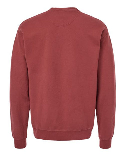 ComfortWash by Hanes Garment-Dyed Crewneck Sweatshirt GDH400 Cayenne