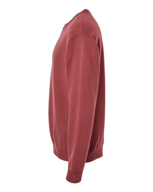 ComfortWash by Hanes Garment-Dyed Crewneck Sweatshirt GDH400 Cayenne