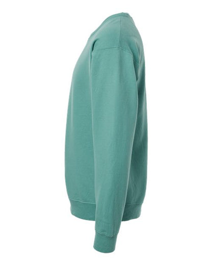 ComfortWash by Hanes Garment-Dyed Crewneck Sweatshirt GDH400 Spanish Moss