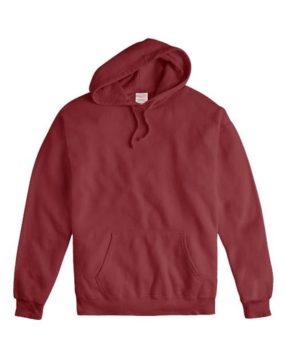 ComfortWash by Hanes Garment-Dyed Unisex Hooded Sweatshirt GDH450 Cayenne