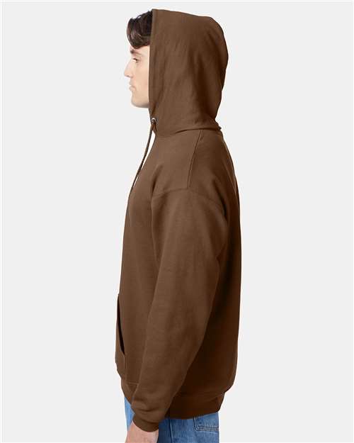 Hanes Ecosmart® Hooded Sweatshirt P170 Army Brown