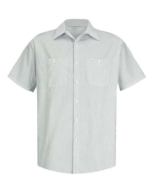 Red Kap Premium Short Sleeve Work Shirt SP20 Custom Embroidered Business Logo