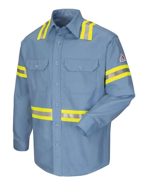 Bulwark Men's Tall Enhanced Visibility Uniform Shirt 8654