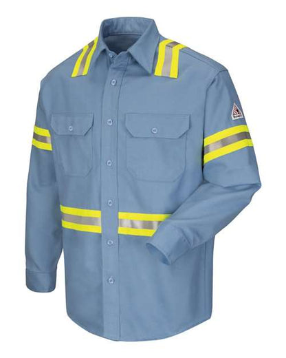Bulwark Men's Tall Enhanced Visibility Uniform Shirt 8654